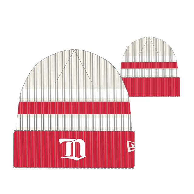 Detroit Red Wings NHL New Era Men's Vintage Beanie Knit Hat