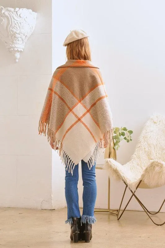 Diana Xl Pattern Checker Scarf