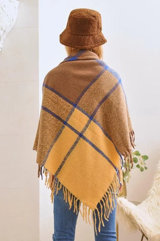 Diana Xl Pattern Checker Scarf
