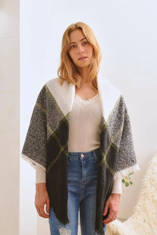 Diana Xl Pattern Checker Scarf