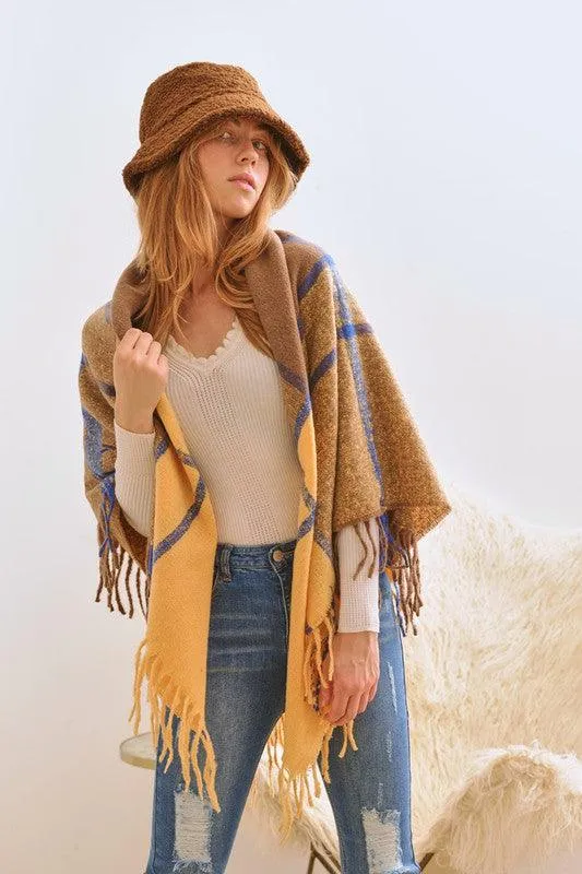 Diana Xl Pattern Checker Scarf