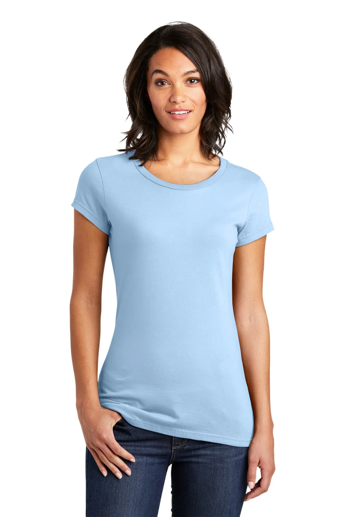 District Women's Fitted Very Important Tee. DT6001 2 of 3