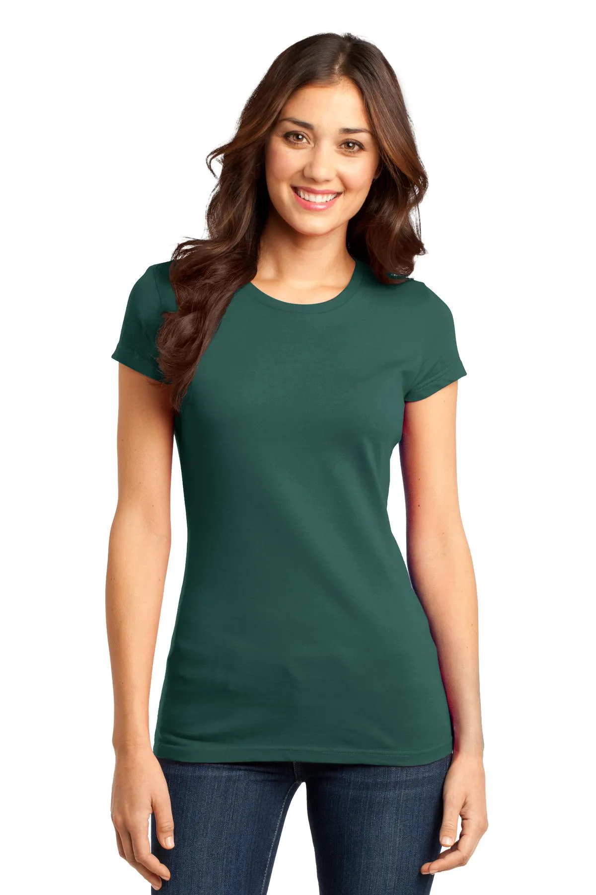 District Women's Fitted Very Important Tee. DT6001 2 of 3