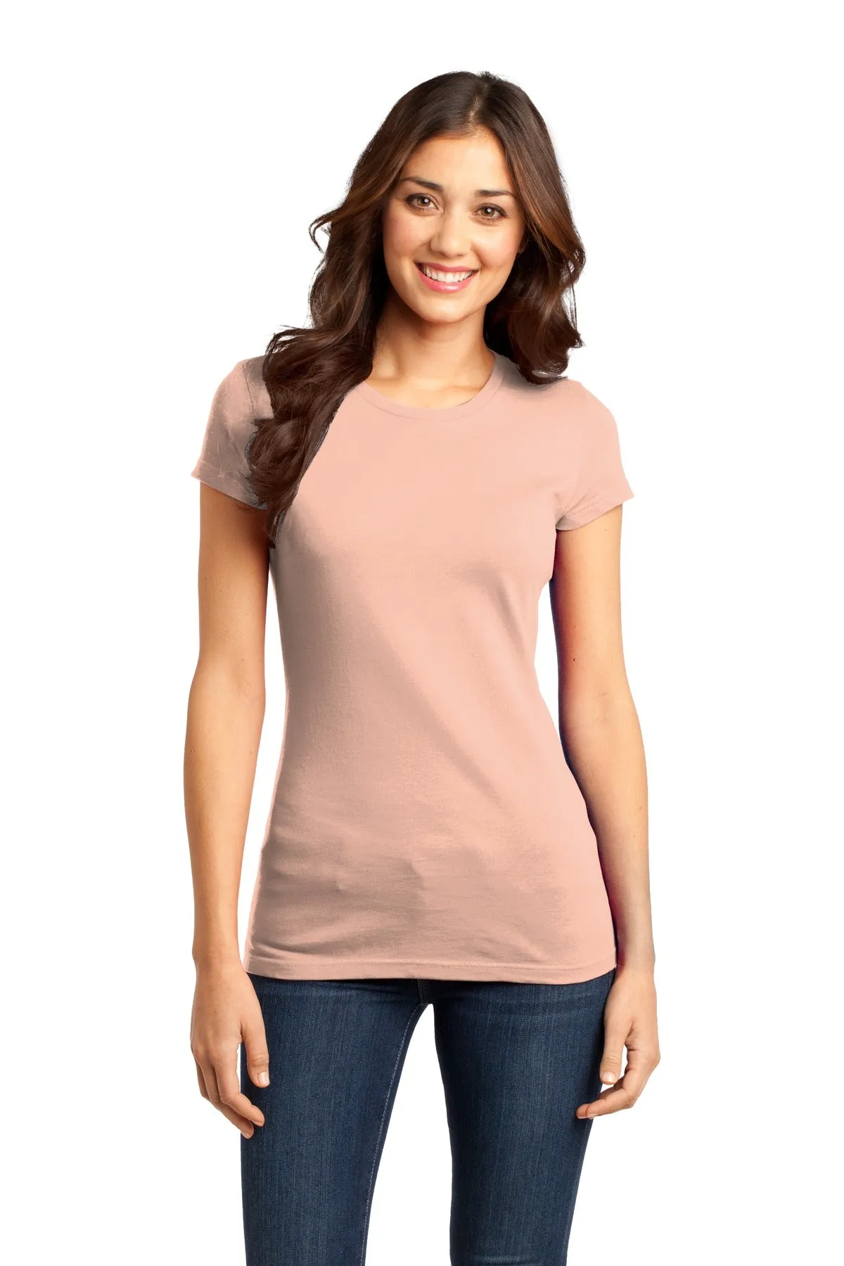District Women's Fitted Very Important Tee. DT6001