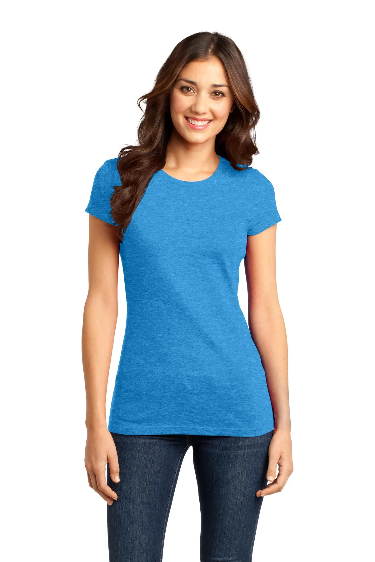 District Women's Fitted Very Important Tee. DT6001
