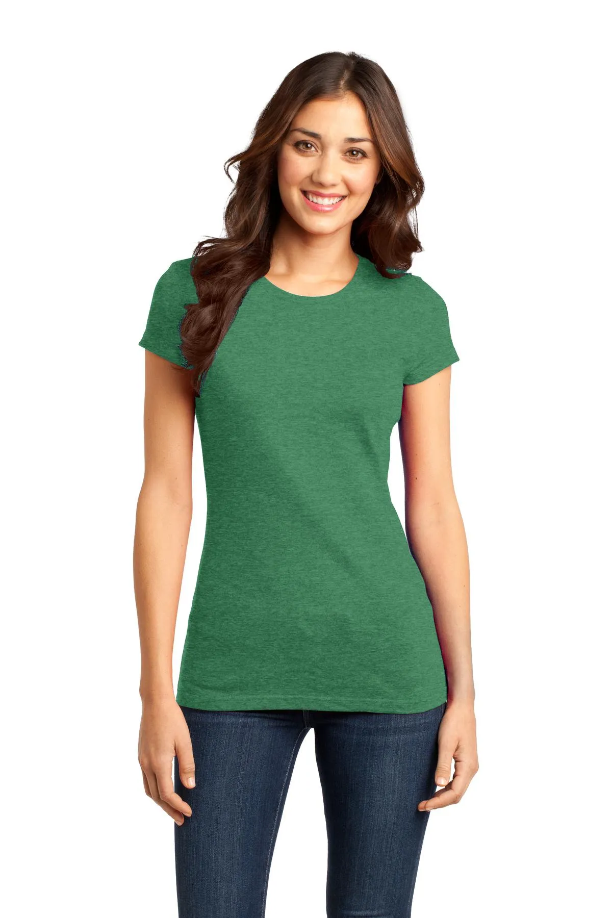 District Women's Fitted Very Important Tee. DT6001