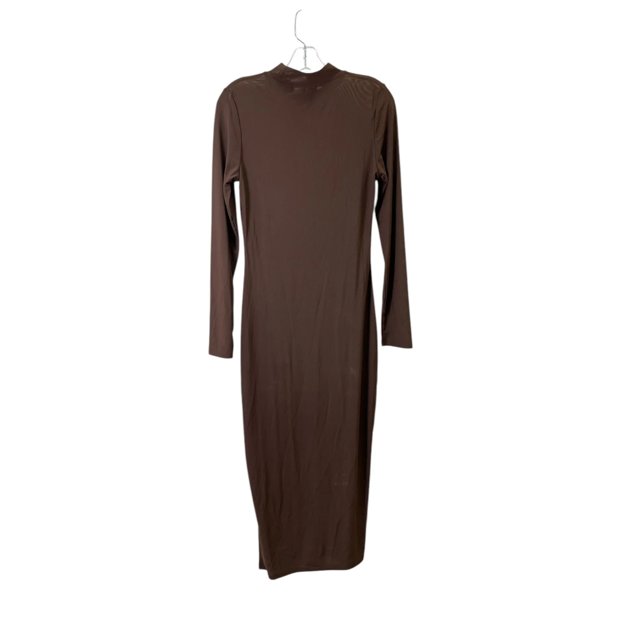 Dress Casual Maxi By Akira In Brown, Size:L