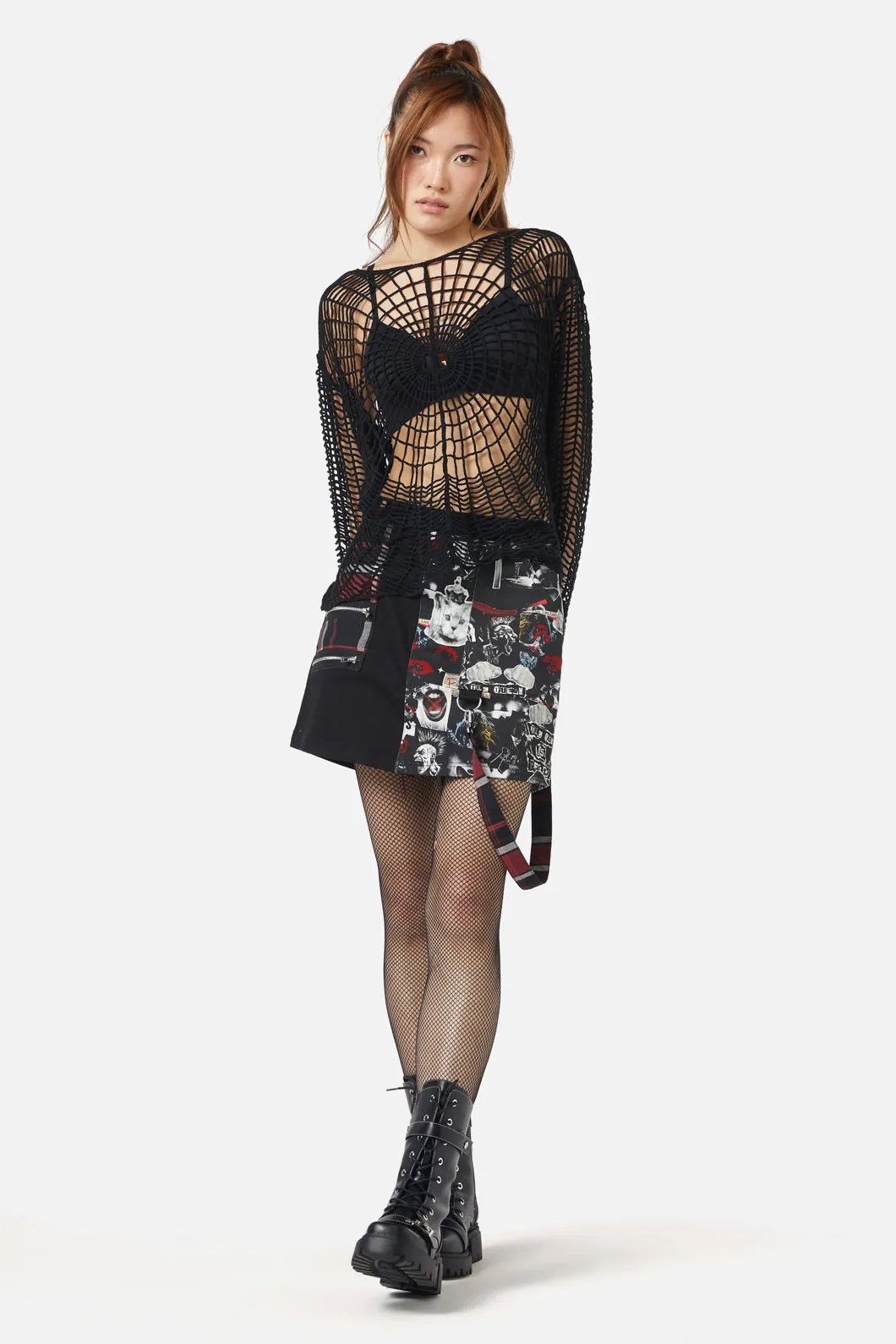 Entangled Web Knit Top