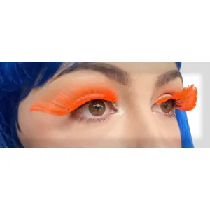Eyelashes - Neon Orange