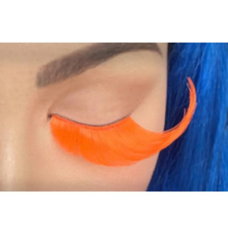 Eyelashes - Neon Orange