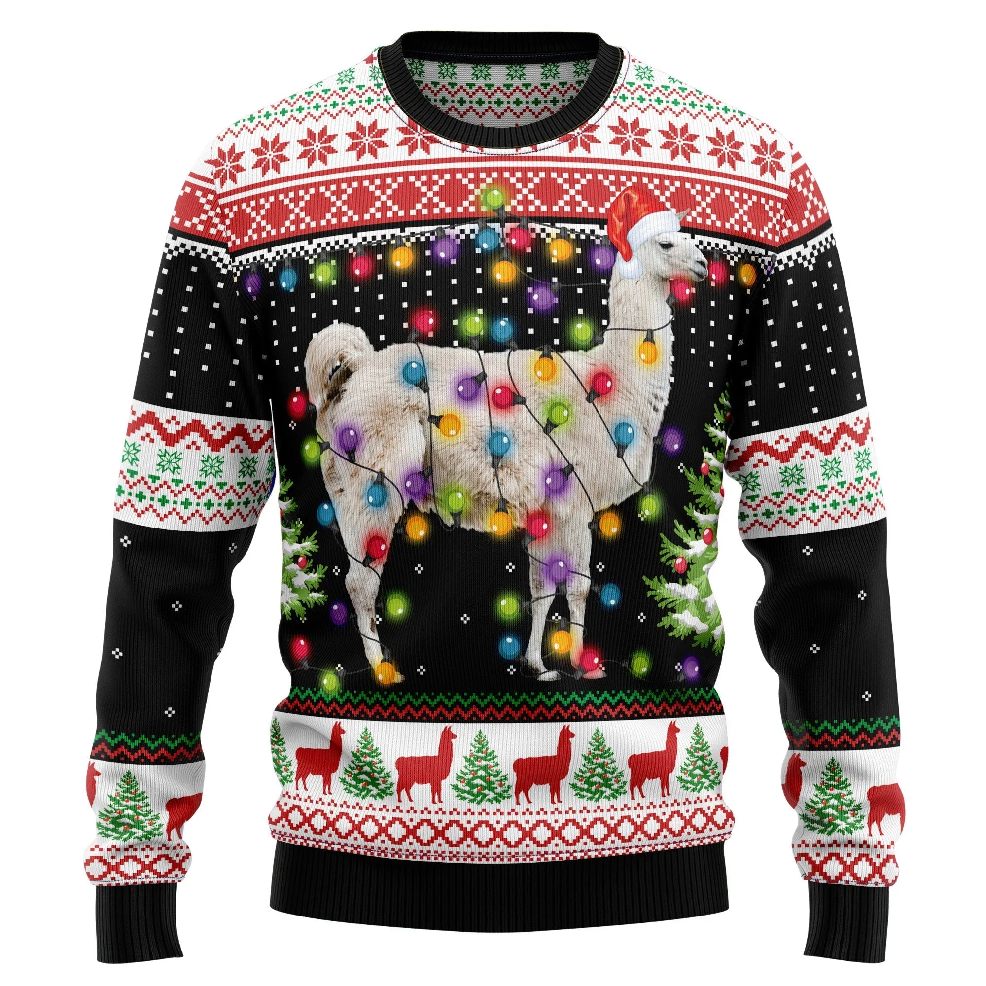 Festive Ugly Sweater JulesRoche All-Over-Print Christmas