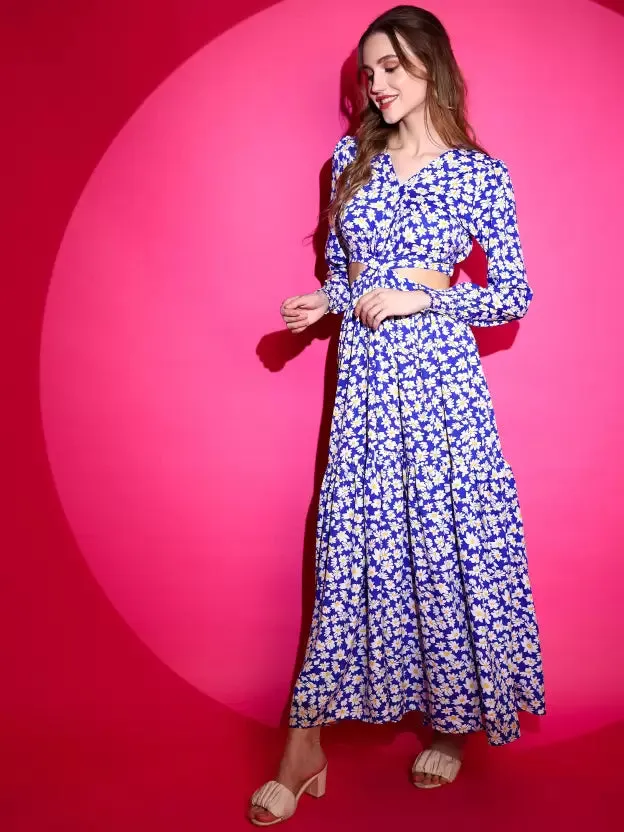 Floral Elegance Maxi Dress