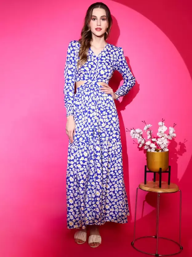 Floral Elegance Maxi Dress