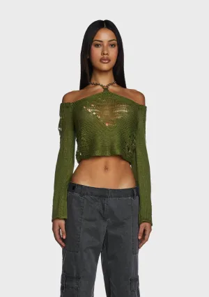 Folk Knit Top