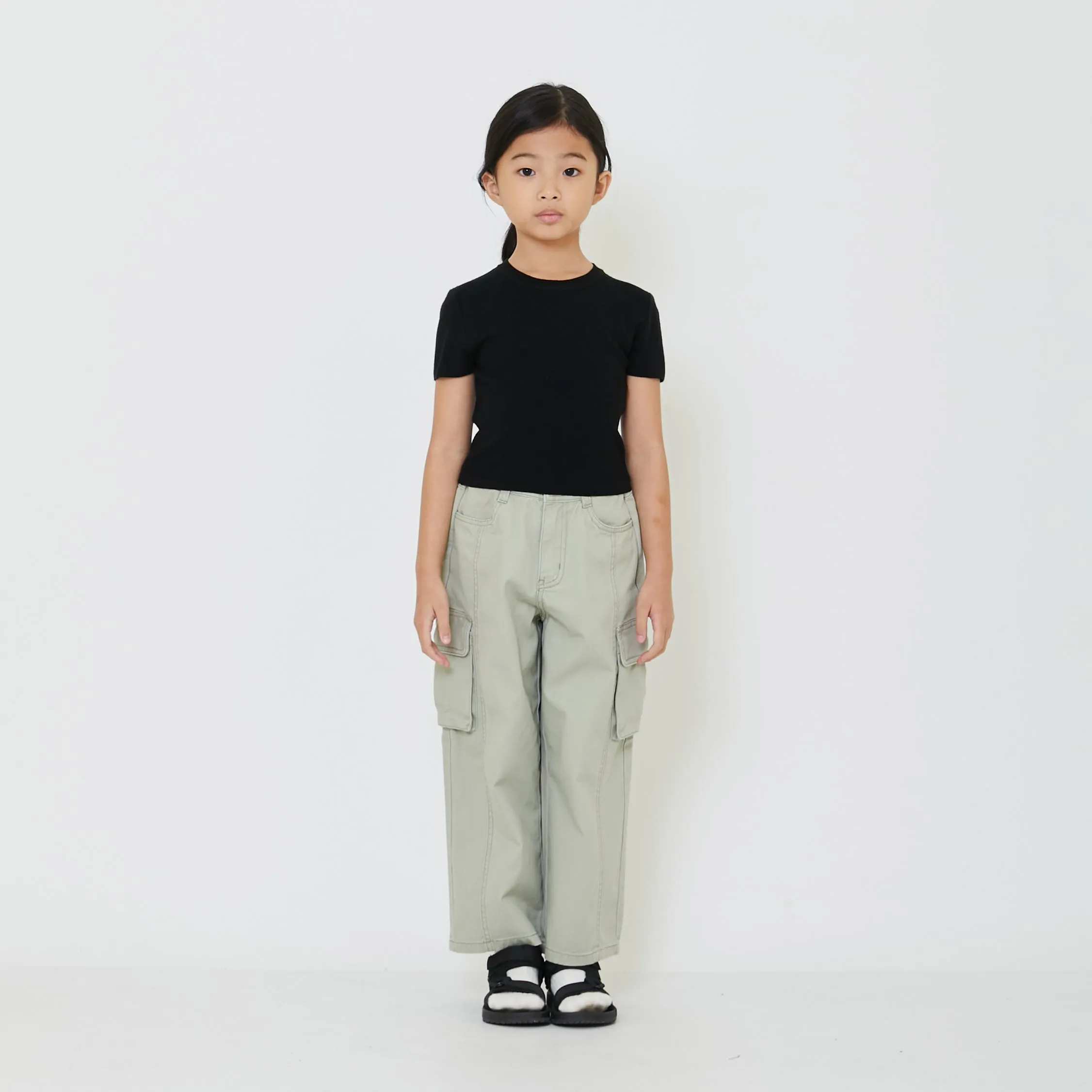 Girl Knit Cropped Top - SG2310077