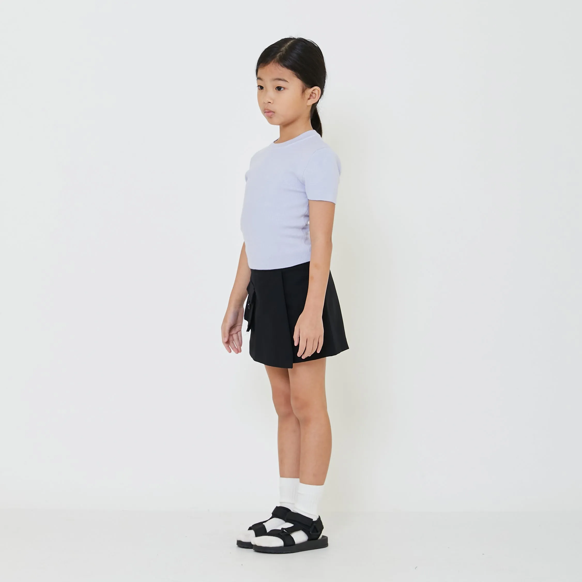 Girl Knit Cropped Top - SG2310077