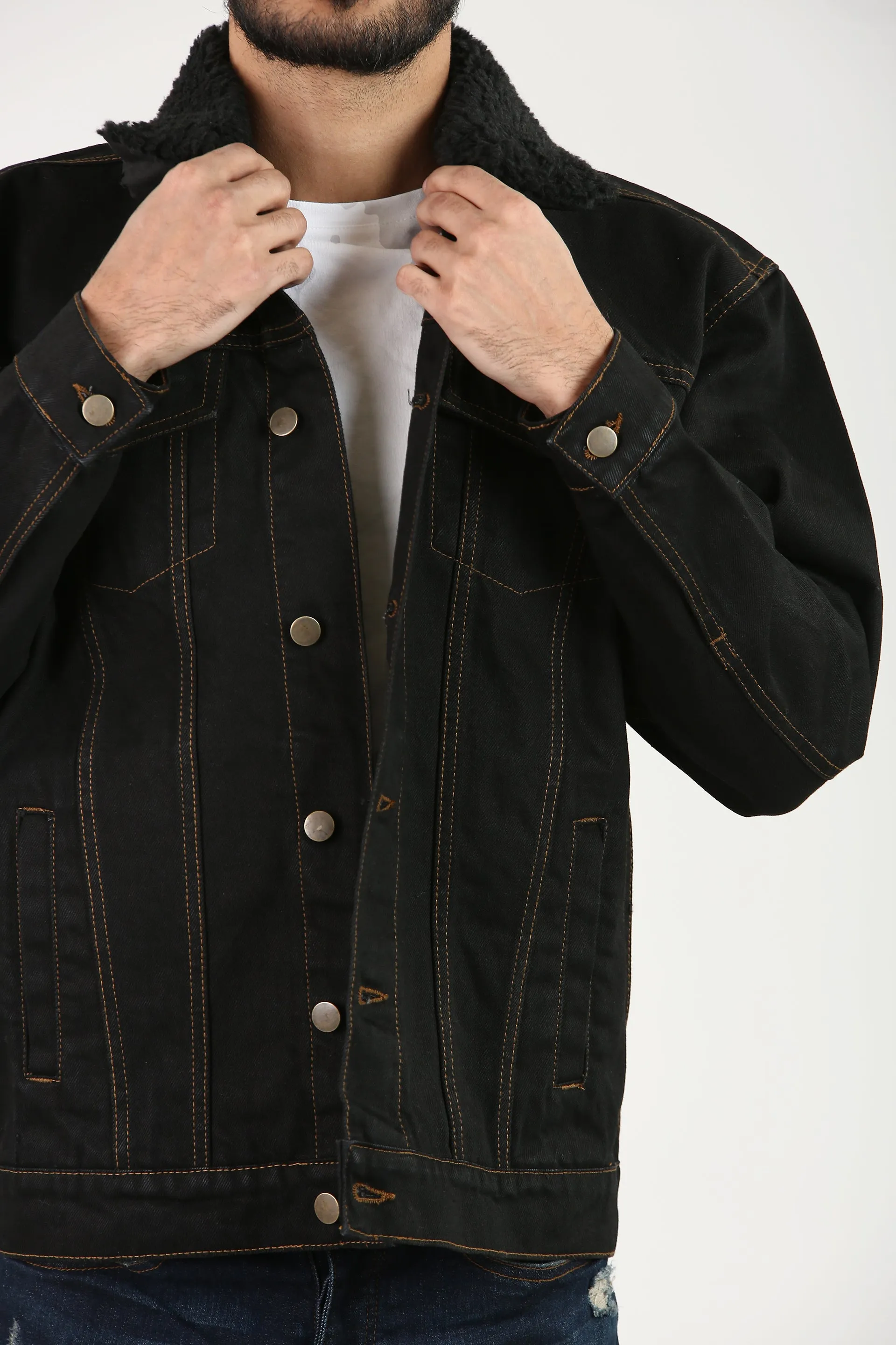 GM Jacket Black Sherpa