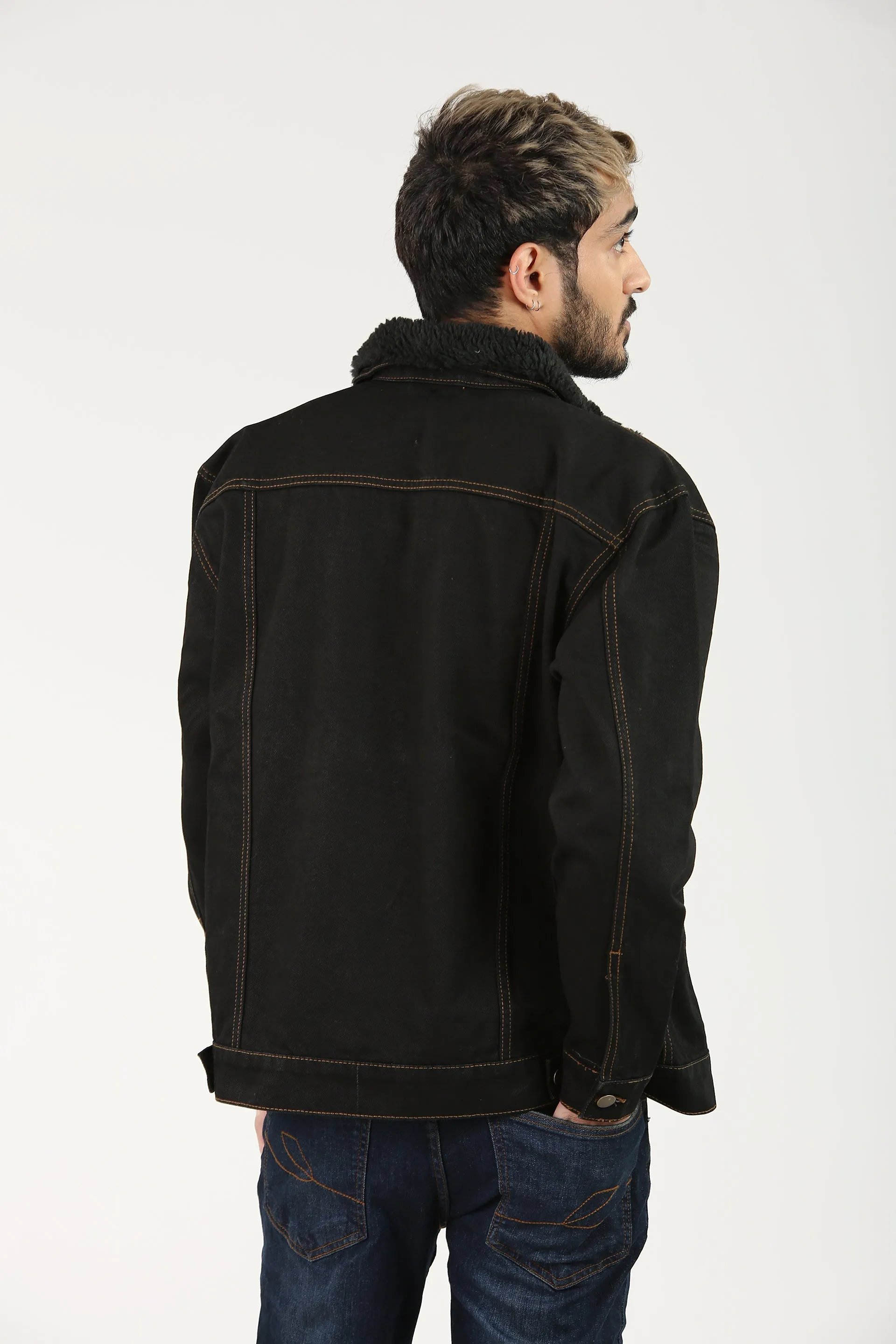 GM Jacket Black Sherpa