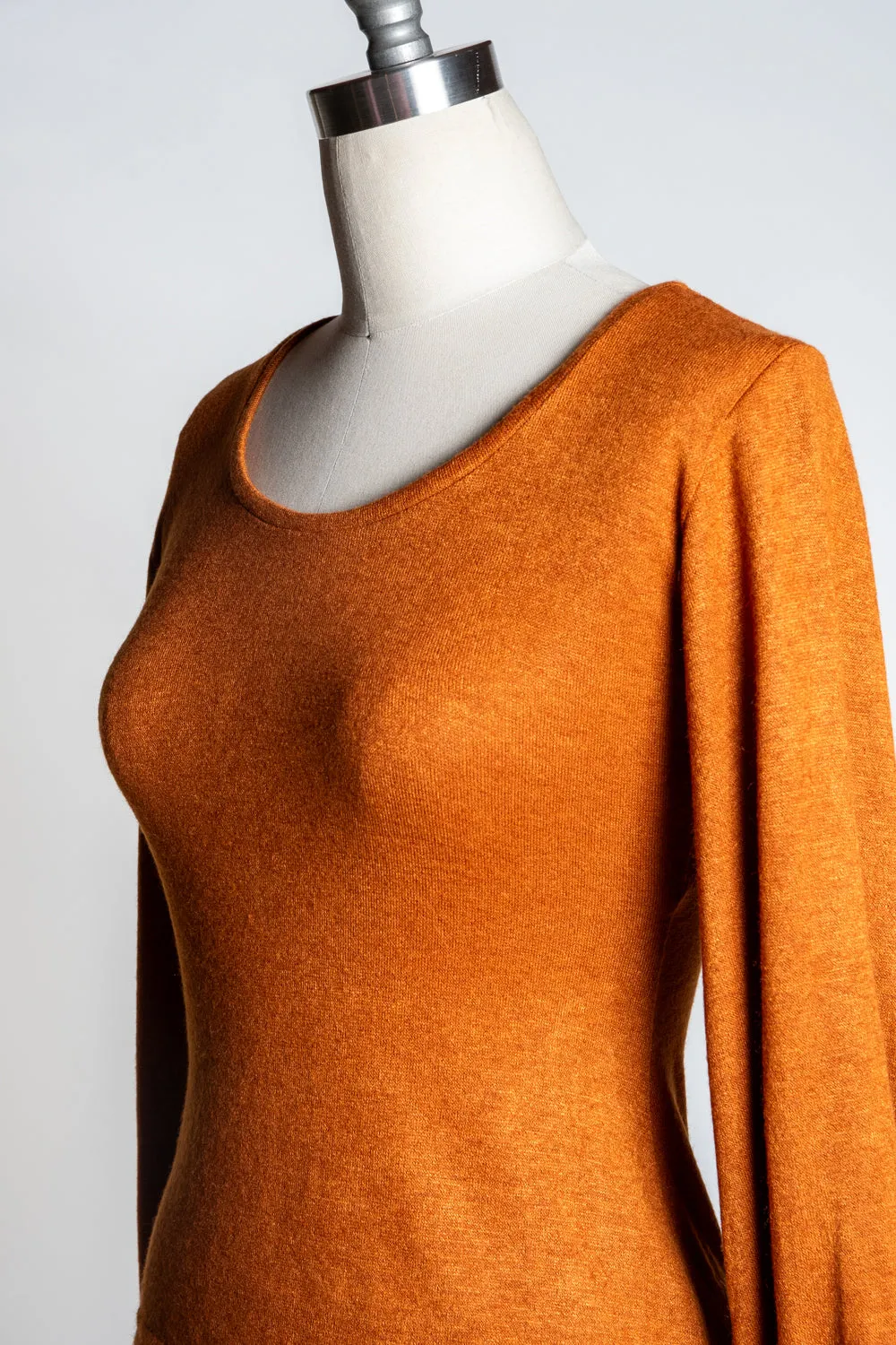 Grace Top - Softie Knit, Cinnamon