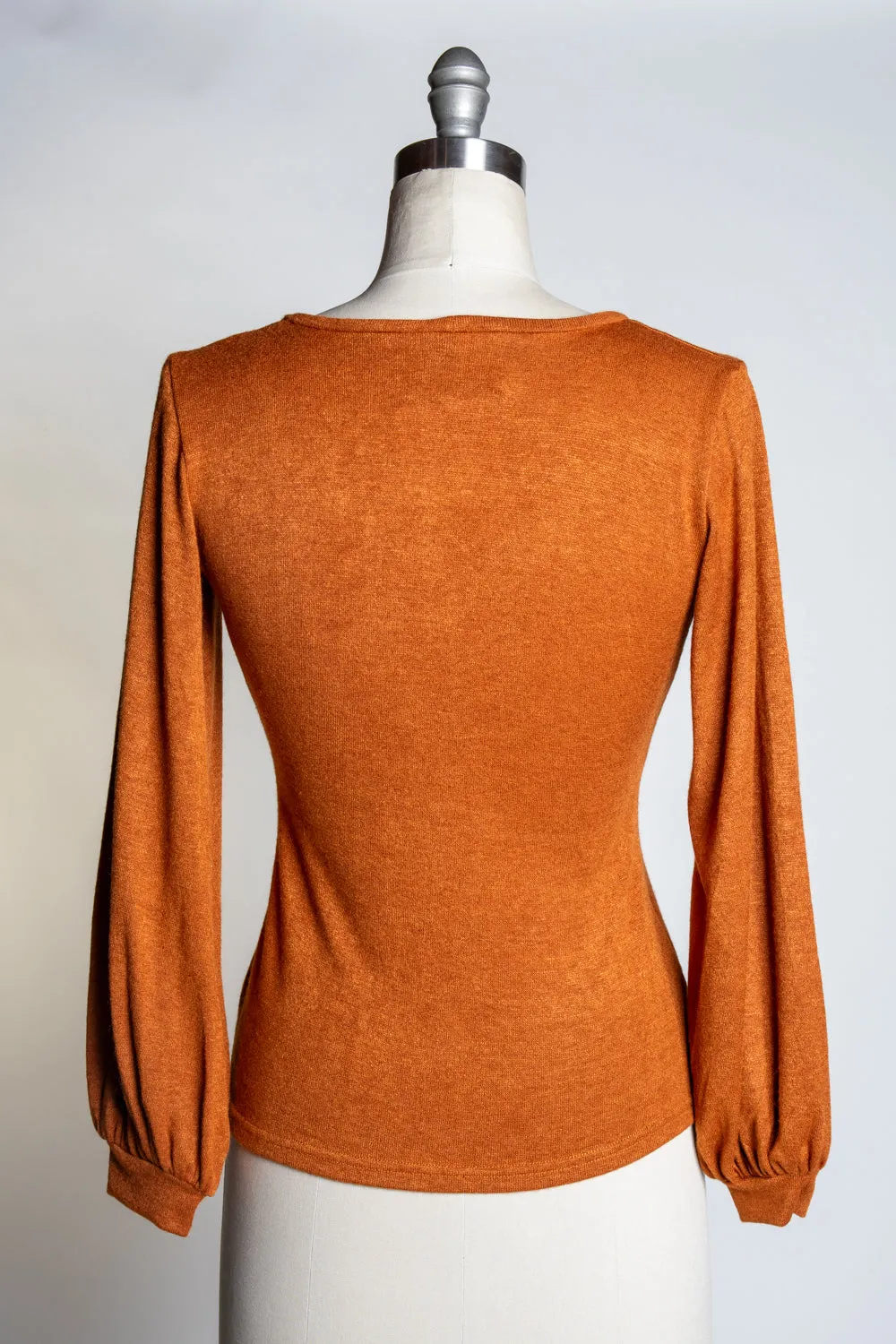 Grace Top - Softie Knit, Cinnamon