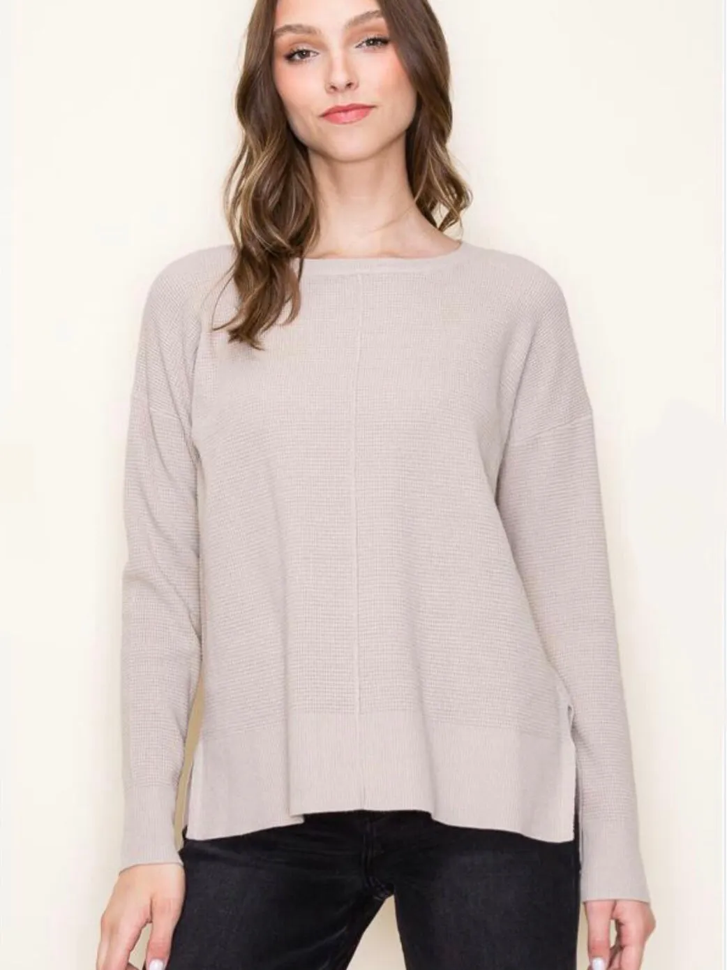 Harmoni Sweater - Taupe