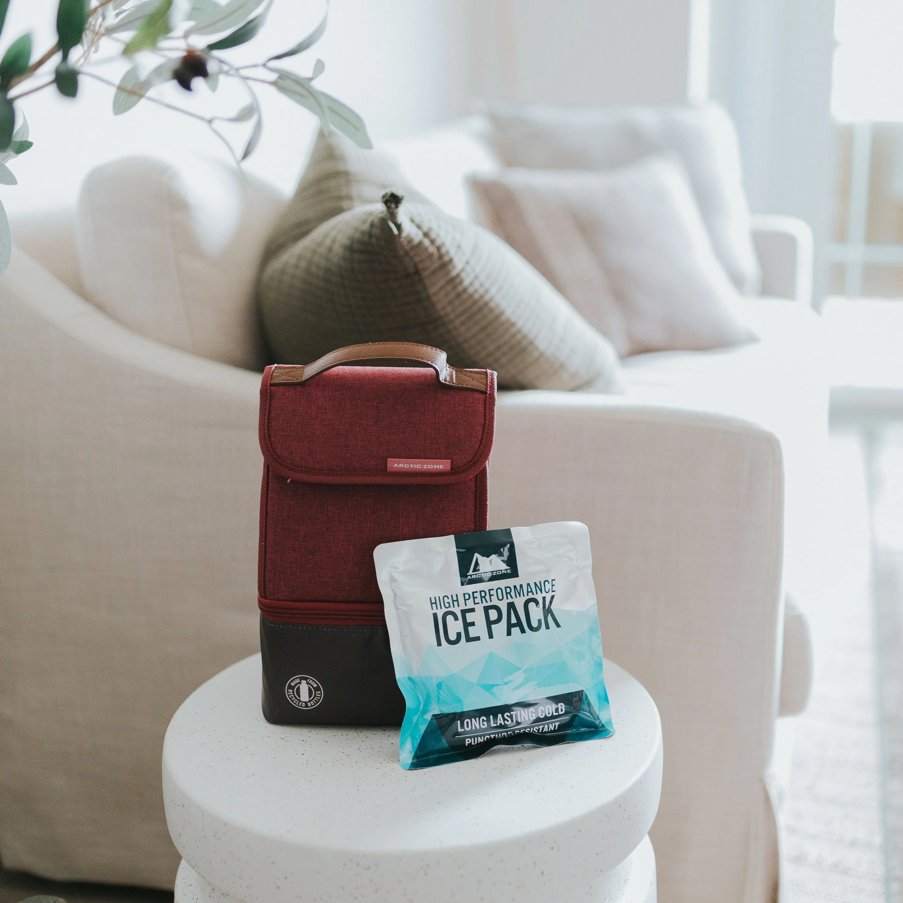 Heathered Eco Dual Compartment Hi-Top Lunch Pack
