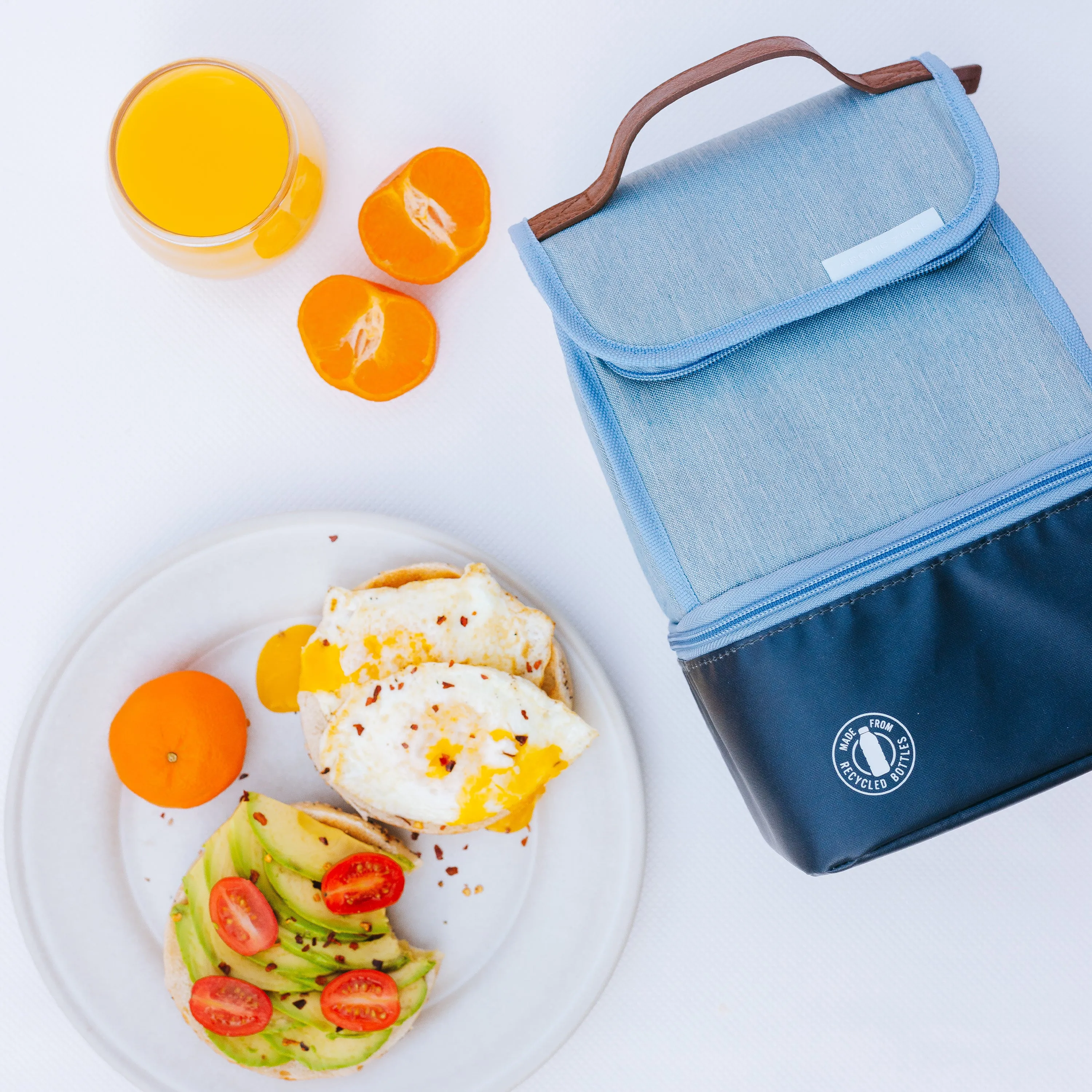 Heathered Eco Dual Compartment Hi-Top Lunch Pack