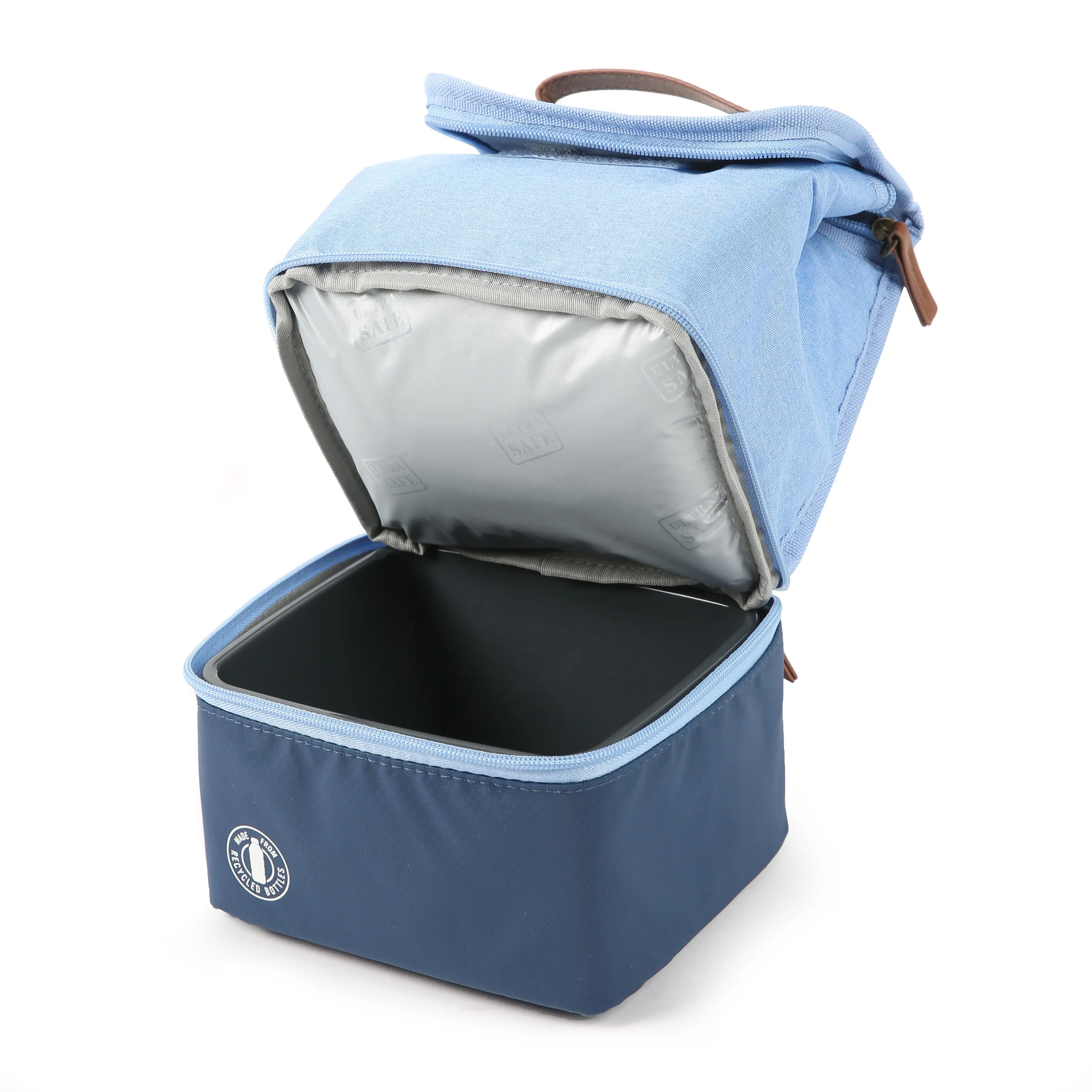 Heathered Eco Dual Compartment Hi-Top Lunch Pack