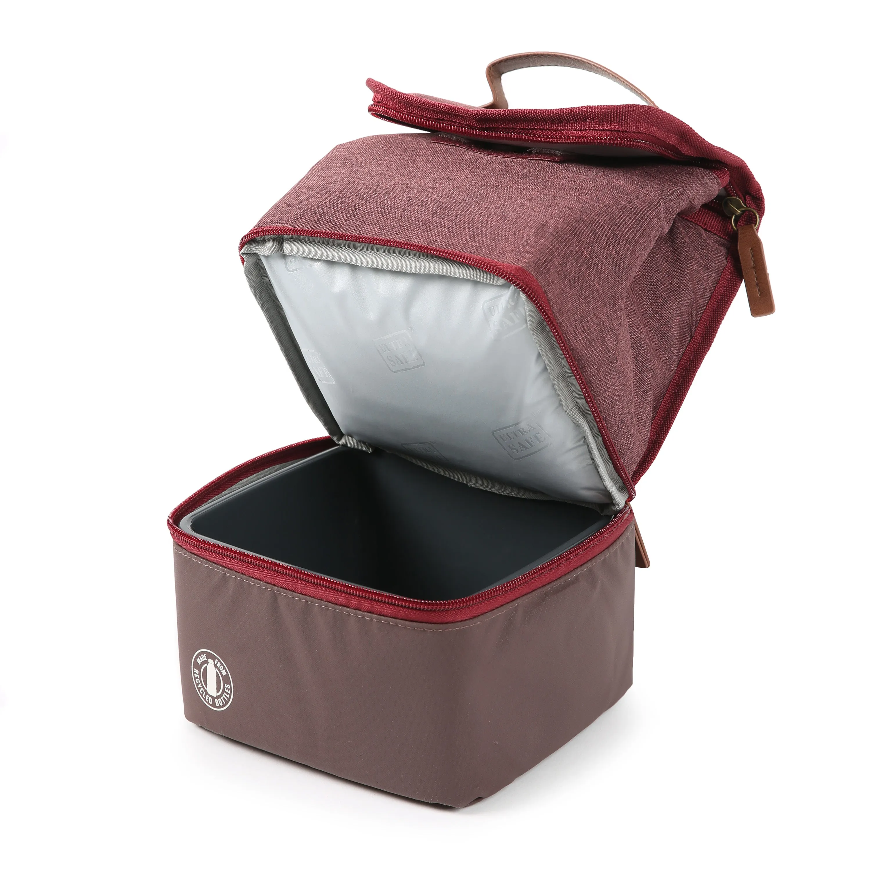 Heathered Eco Dual Compartment Hi-Top Lunch Pack