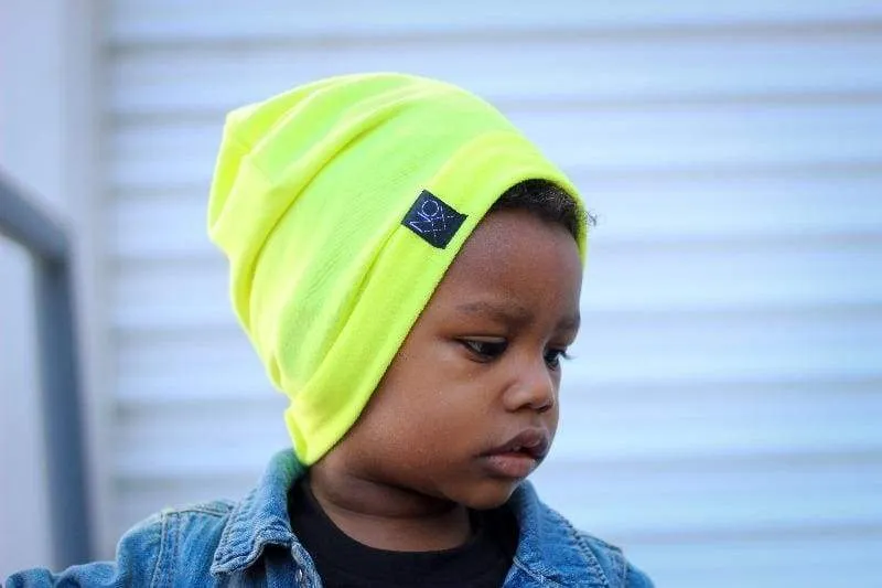 Highlighter Yellow | Signature Style Beanie