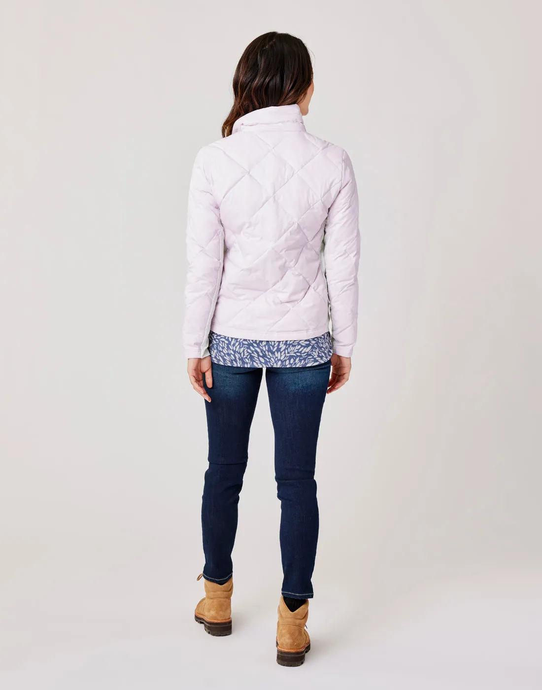 Horizon Down Jacket: Lavender - FINAL SALE