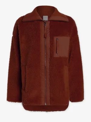 Hot Chocolate Myla Zip Through Sherpa Jacket