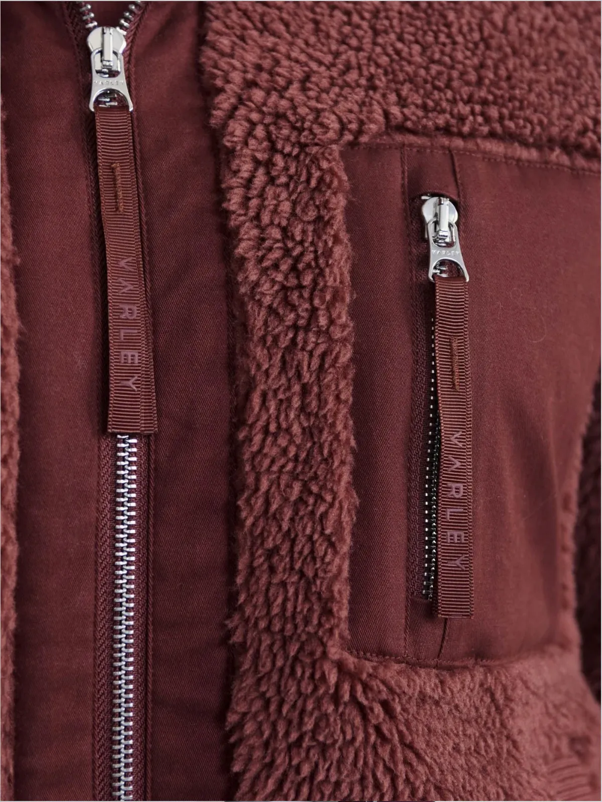 Hot Chocolate Myla Zip Through Sherpa Jacket