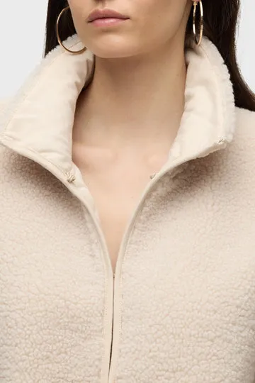 Hudson Hook & Eye Cream Sherpa