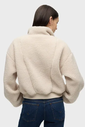 Hudson Hook & Eye Cream Sherpa