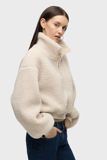 Hudson Hook & Eye Cream Sherpa