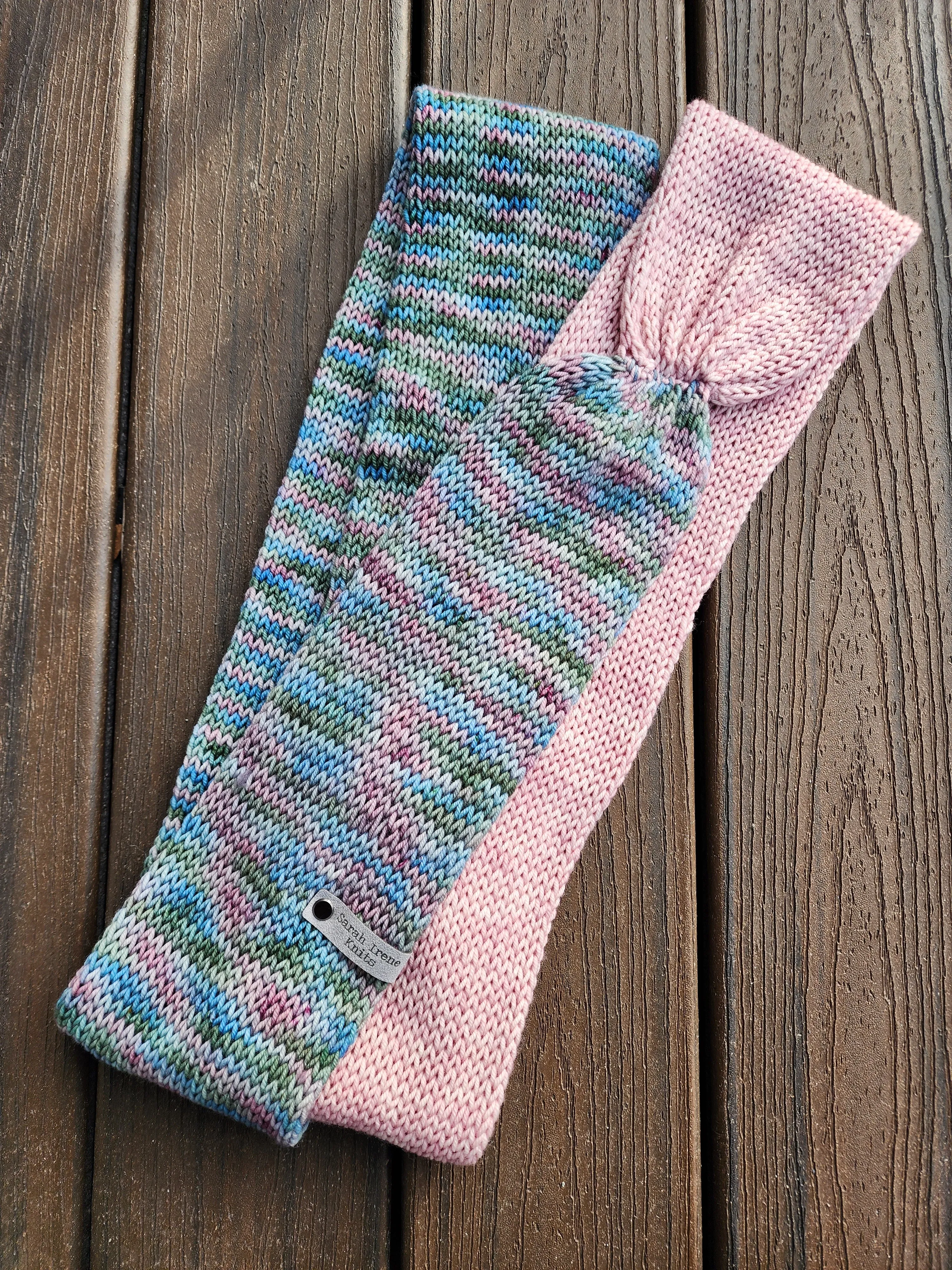 Infinity Scarf - Multicolor and Pink