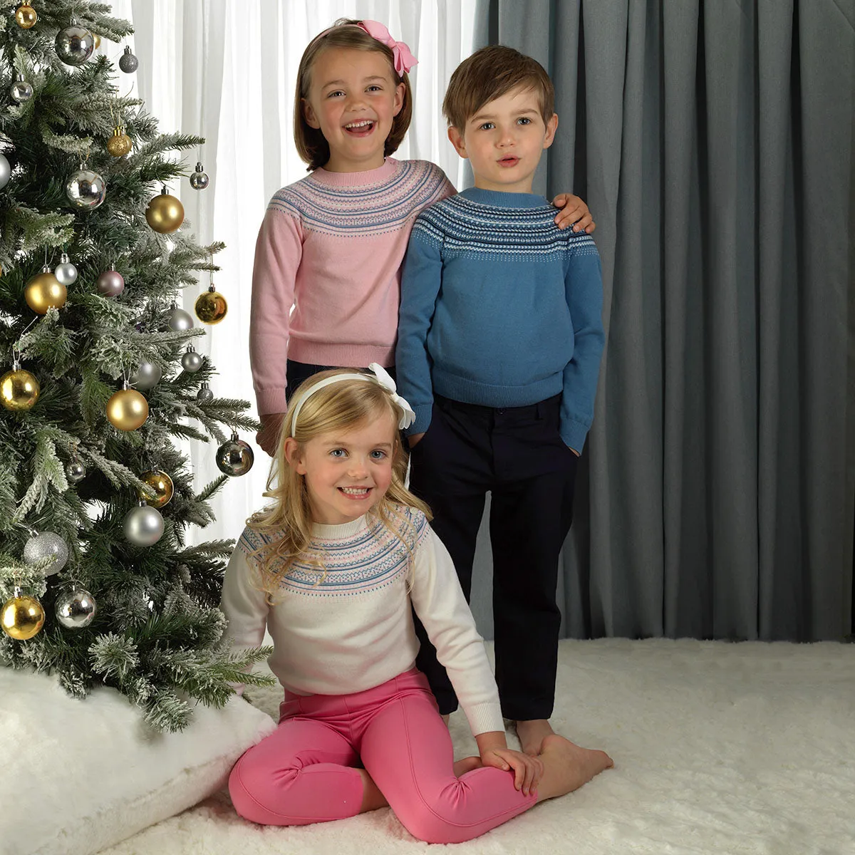 Ivory Fairisle Sweater