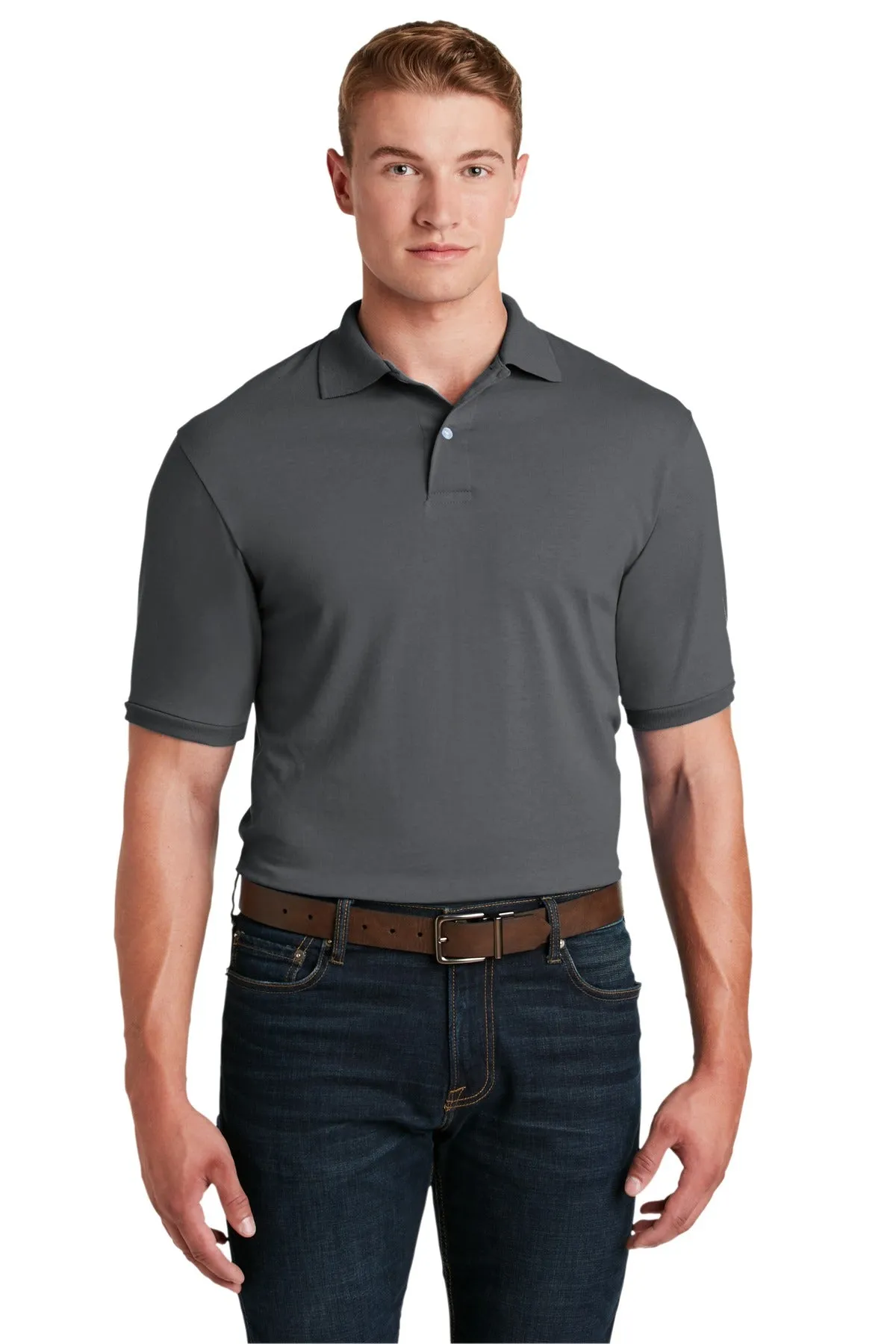 JERZEES® - SpotShield™ 5.6-Ounce Jersey Knit Sport Shirt. 437M