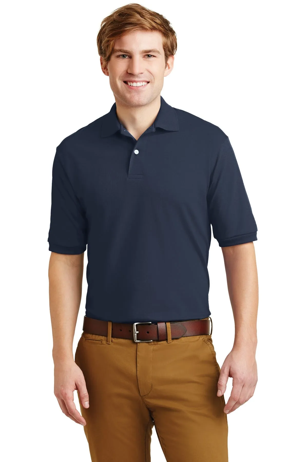 JERZEES® - SpotShield™ 5.6-Ounce Jersey Knit Sport Shirt. 437M