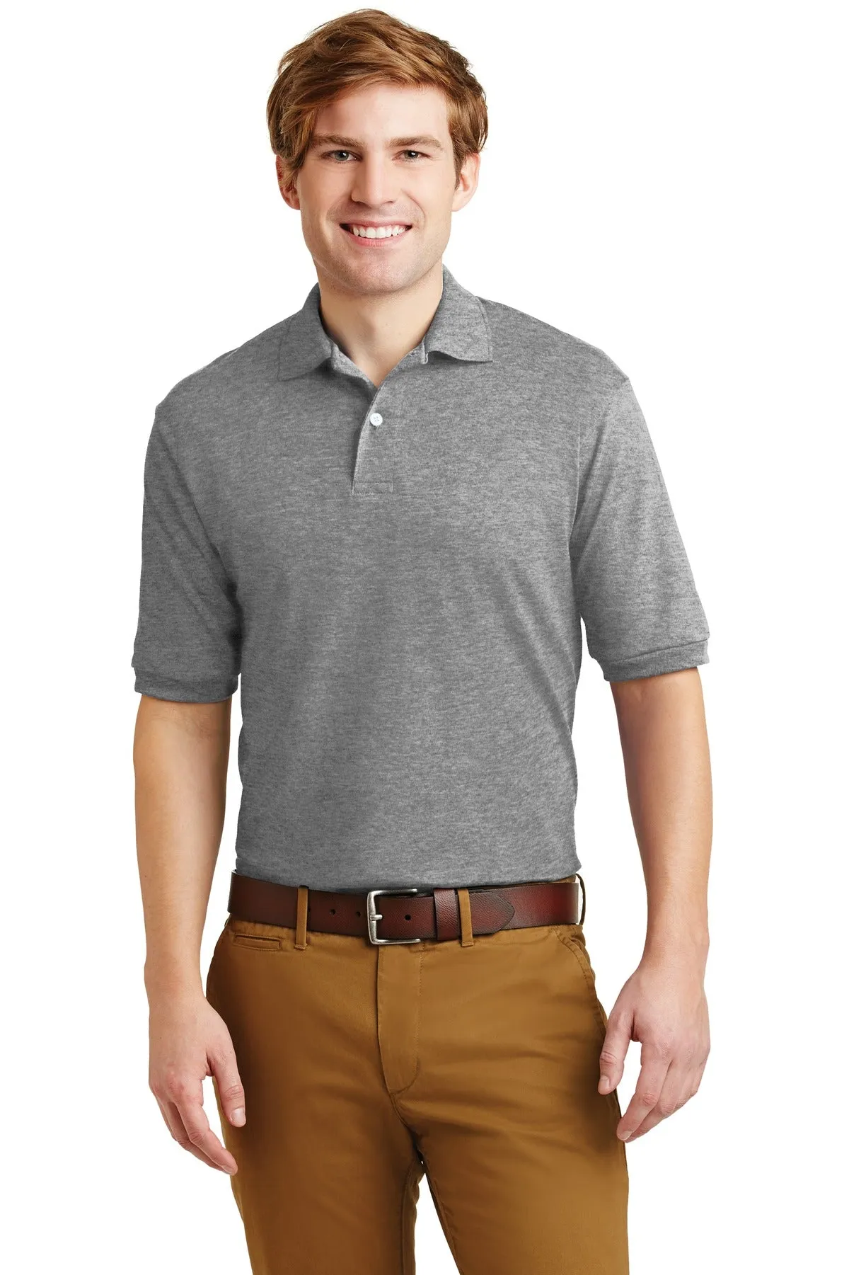 JERZEES® - SpotShield™ 5.6-Ounce Jersey Knit Sport Shirt. 437M