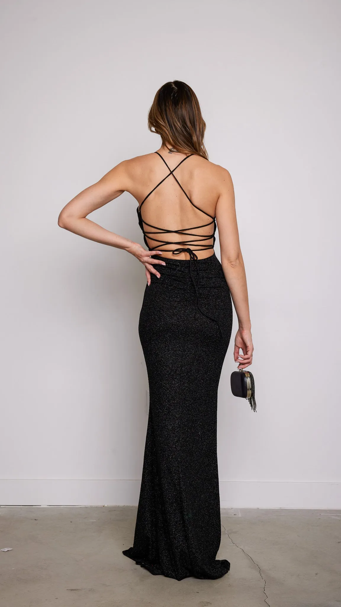 Keni Maxi Dress in Black