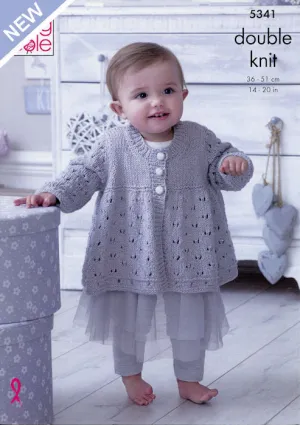 King Cole Finesse Cotton Silk DK Leaflet 5341