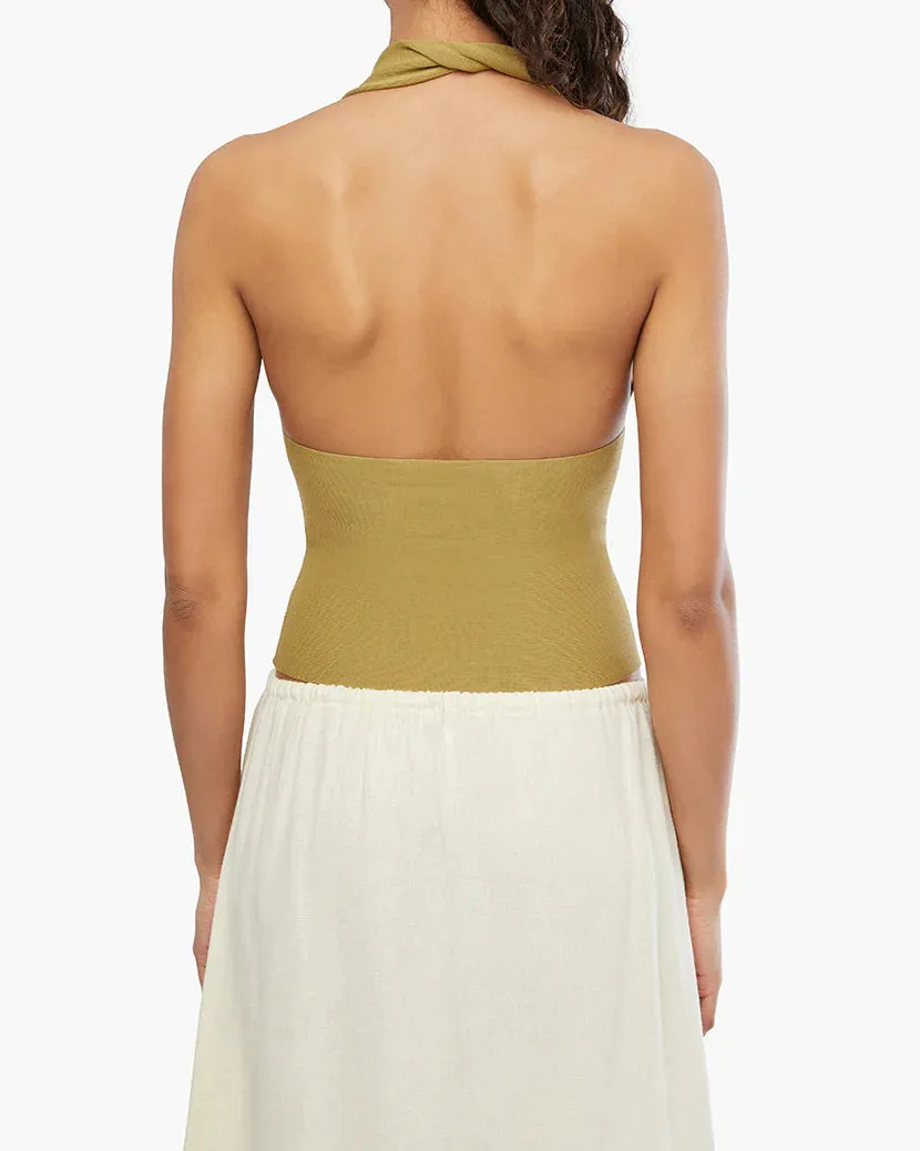 Knit Halter Top Willow