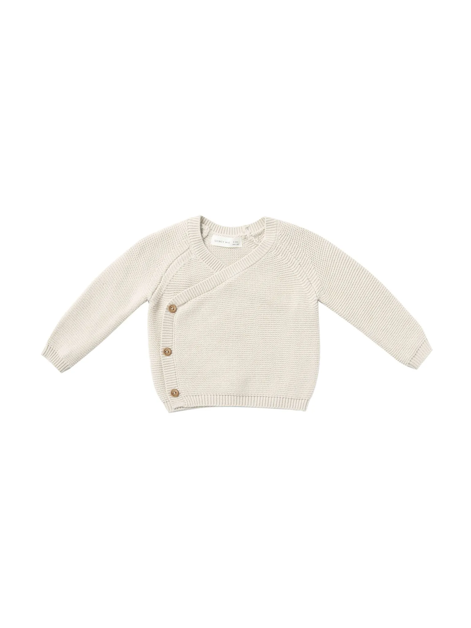 Knit Wrap Top Natural
