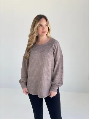 Knit Your Own Top - Mocha