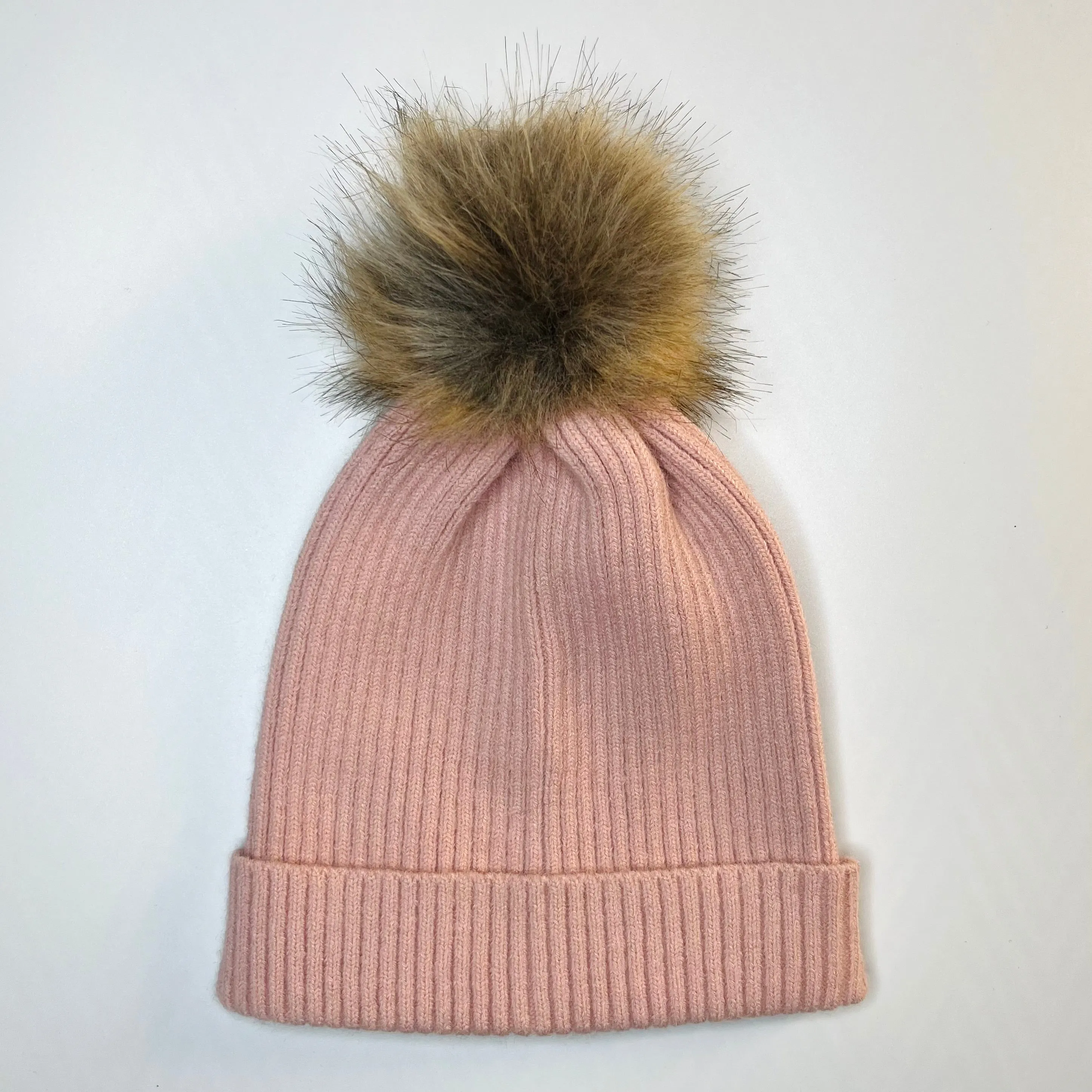 Knitted Hat Striped Knit