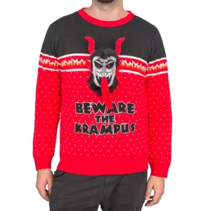 Krampus Monster Ugly Christmas Sweater JulesRoche 3D Design