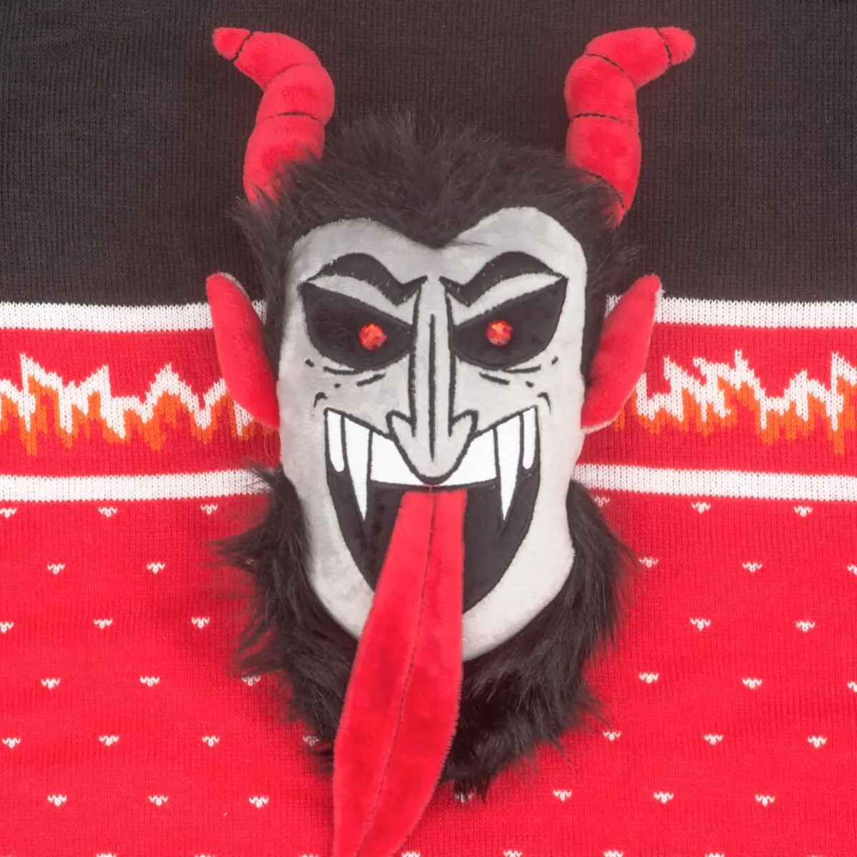 Krampus Monster Ugly Christmas Sweater JulesRoche 3D Design