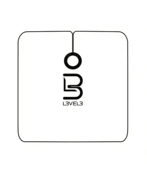 L3VEL3™ Professional rubber neck Cutting Cape – White